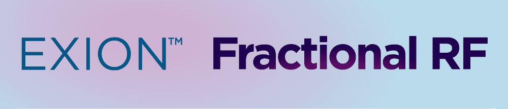 EXION Fractional RF Microneedling logo