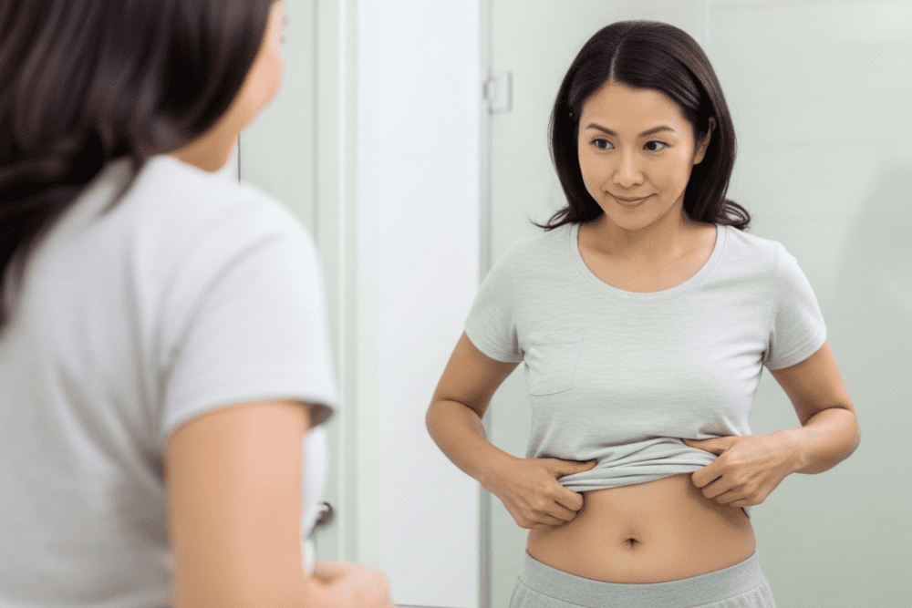 Why Do I Still Have a Lower Belly Pouch Even After Losing Weight?
