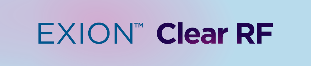 EXION Clear RF Logo