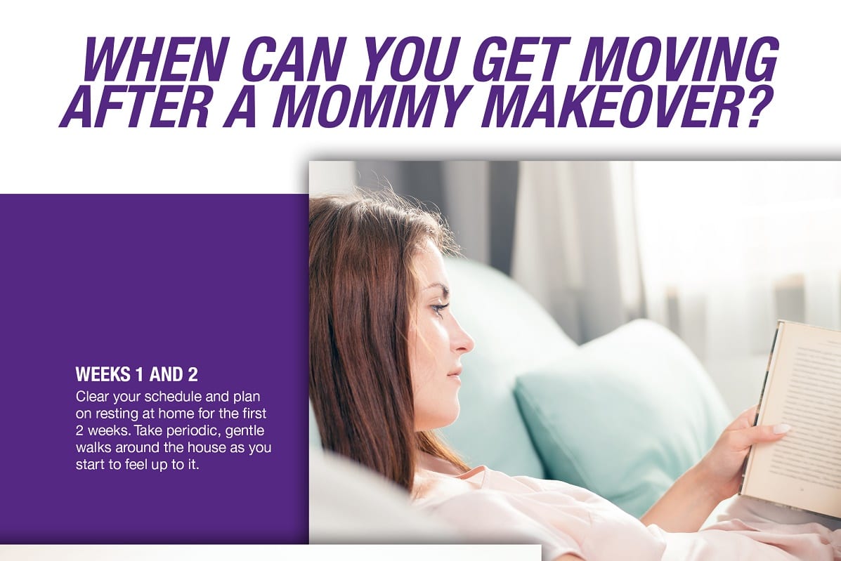 When Can You Get Moving After a Mommy Makeover [Infographic]