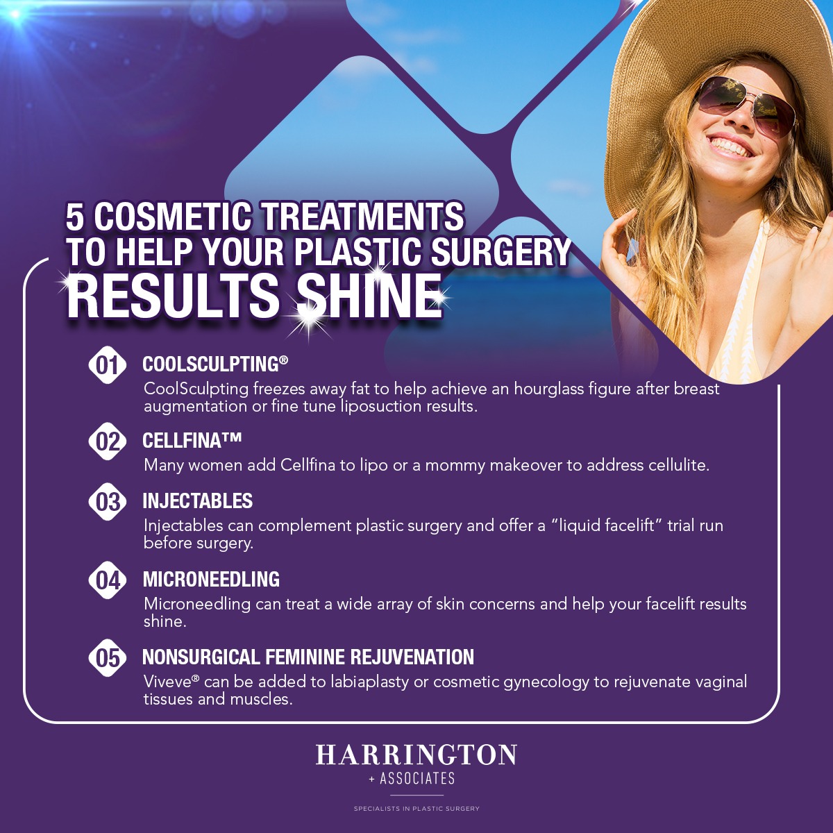 5 Cosmetic Treatments To Help Your Plastic Surgery Results Shine [Infographic]
